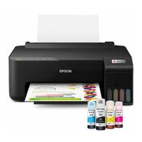Impresora Epson EcoTank L1250, tinta continua, Wi-Fi, Wi-Fi Direct, impresión a color, botellas de tinta, negro